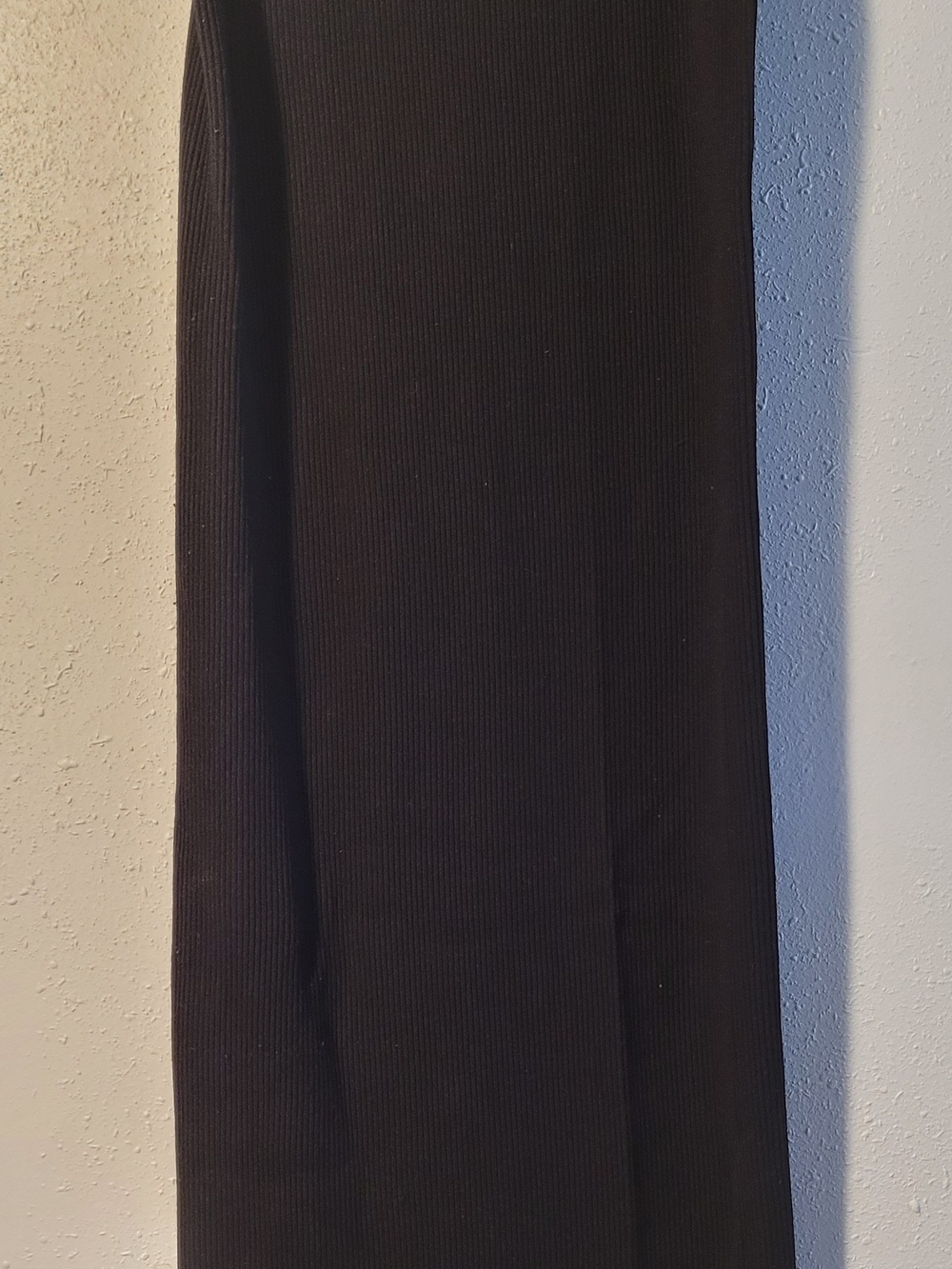 Forever 21 Black Ribbed Maxi Skirt - Women
